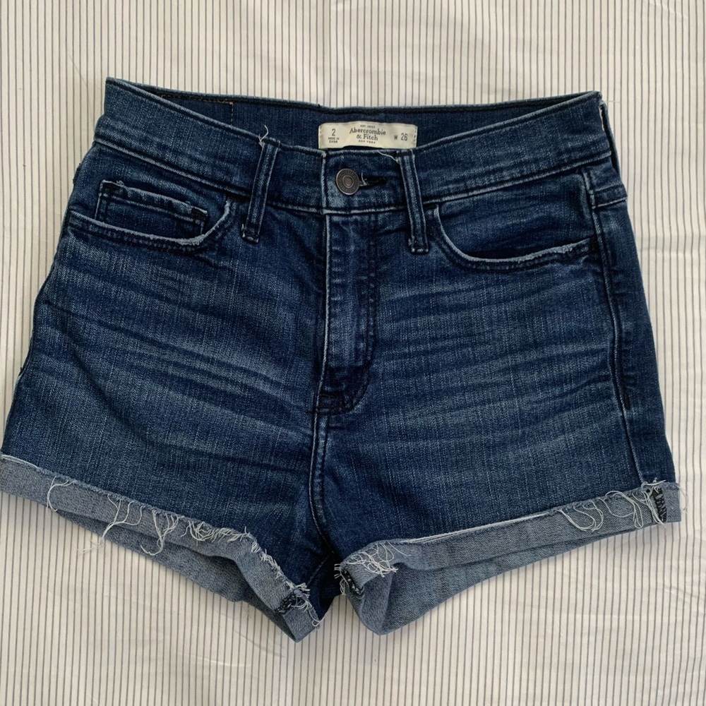 Abercrombie & Fitch high waisted Jean Shorts